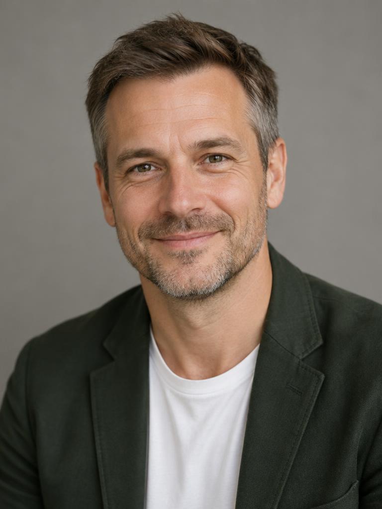 KI-generiertes Autorenporträt für Fritz Neumann